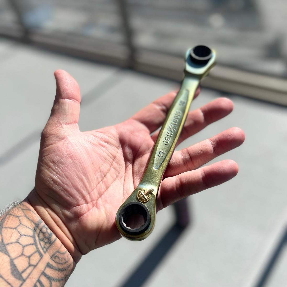 OSK × F7LTHY 聯名款 4 in 1 棘輪扳手組