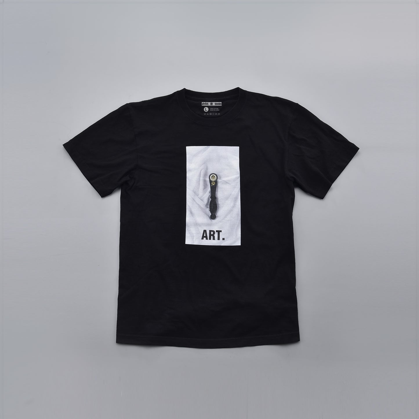 OSK TOOL ART 黑色 T 恤