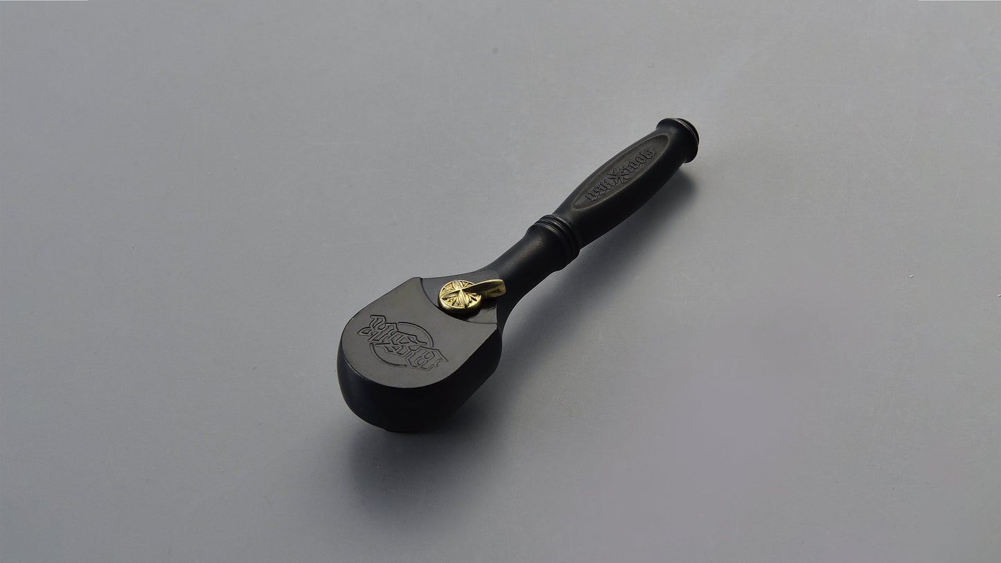 OSK 3分 Stubby 低扁頭棘輪扳手(短柄款)
