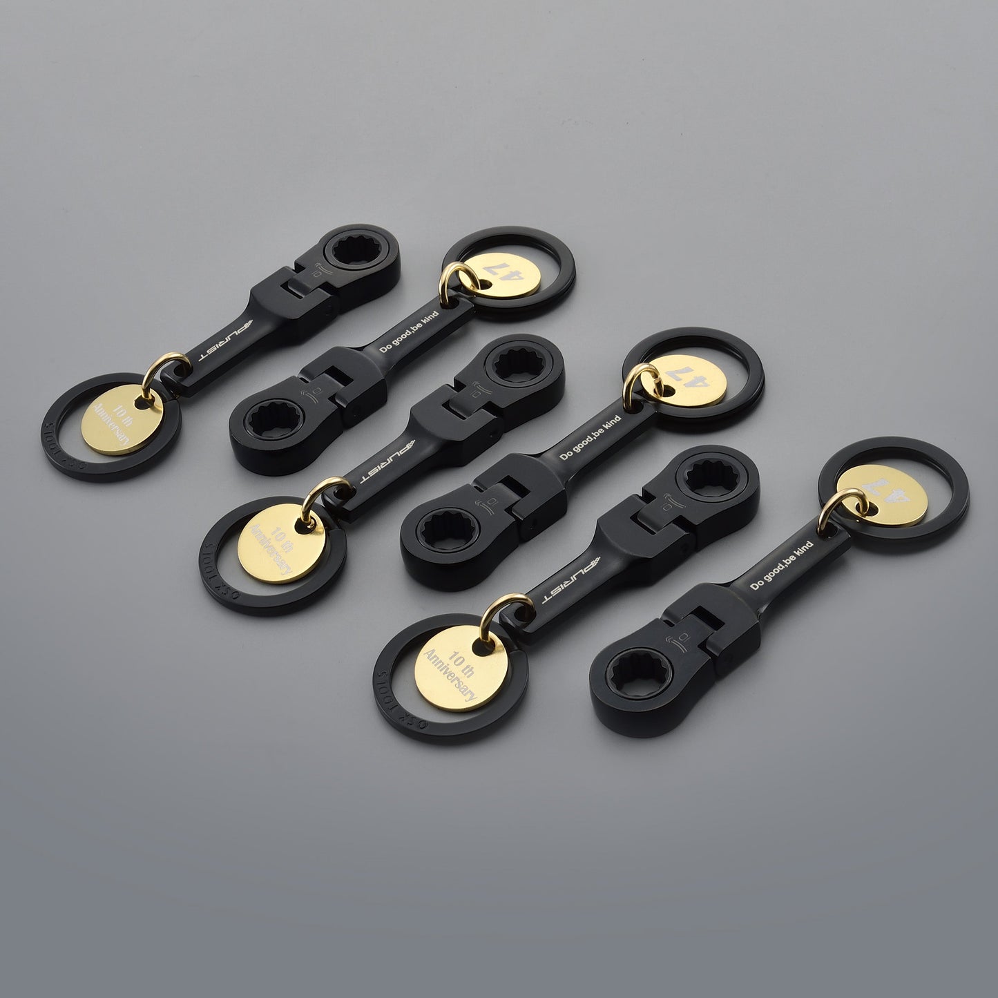 Purist 10mm 可彎式棘輪扳手鑰匙圈（限量版）