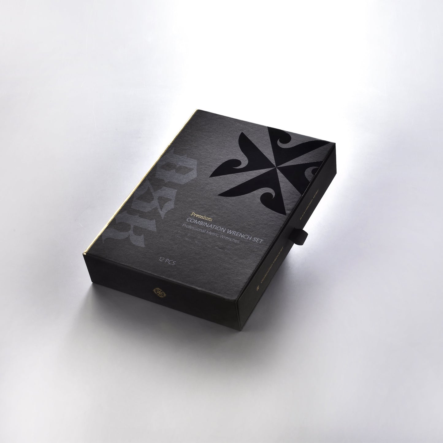 OSK 12件組 標準型防滑開口梅花兩用扳手組