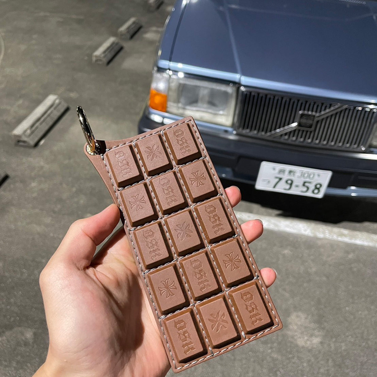 OSK 磁吸巧克力鑰匙圈