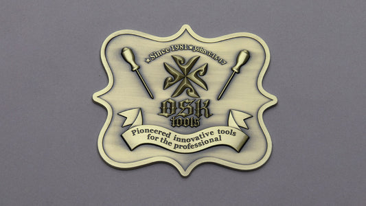 OSK 高質感鋅合金牌 特大
