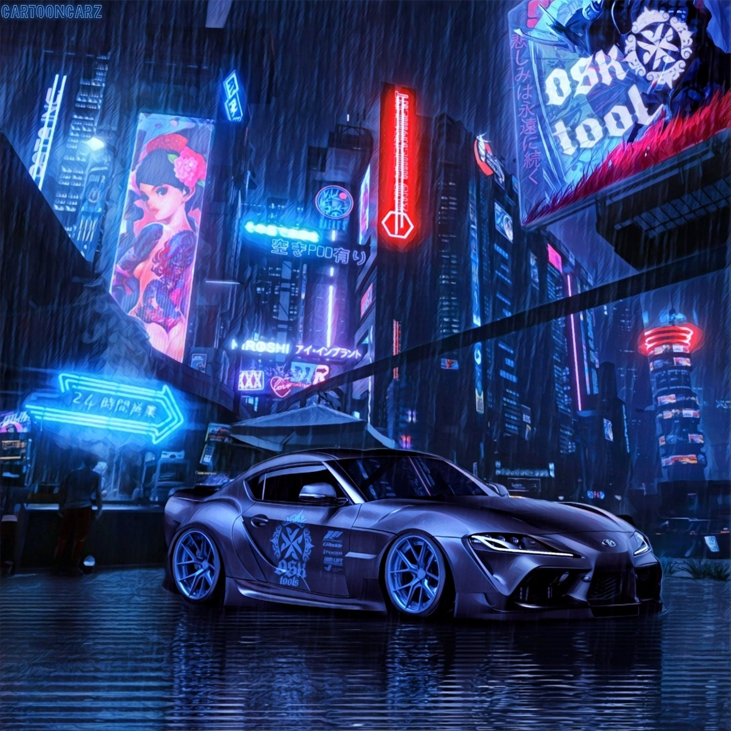 OSK Toyota Supra 專用工具組（27件組）